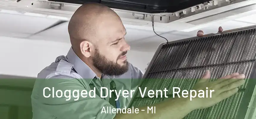 Clogged Dryer Vent Repair Allendale - MI