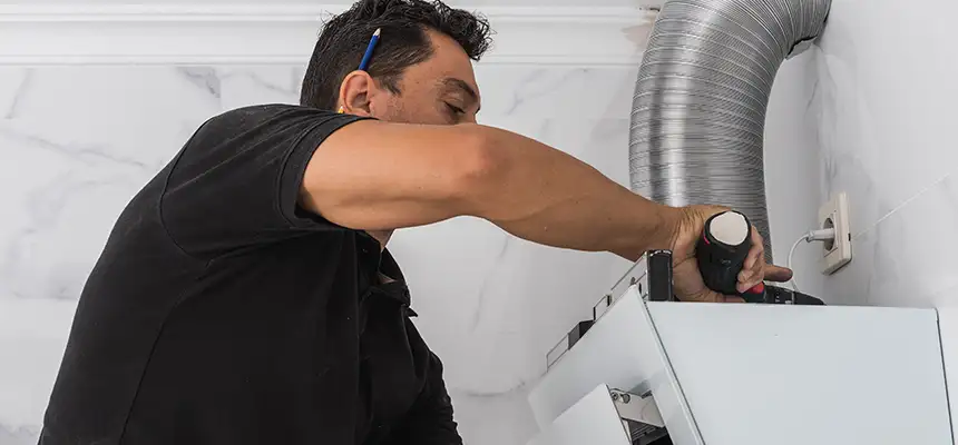 Precision In-wall Dryer Vent Cleaning & Rerouting Corrections in Allendale, MI